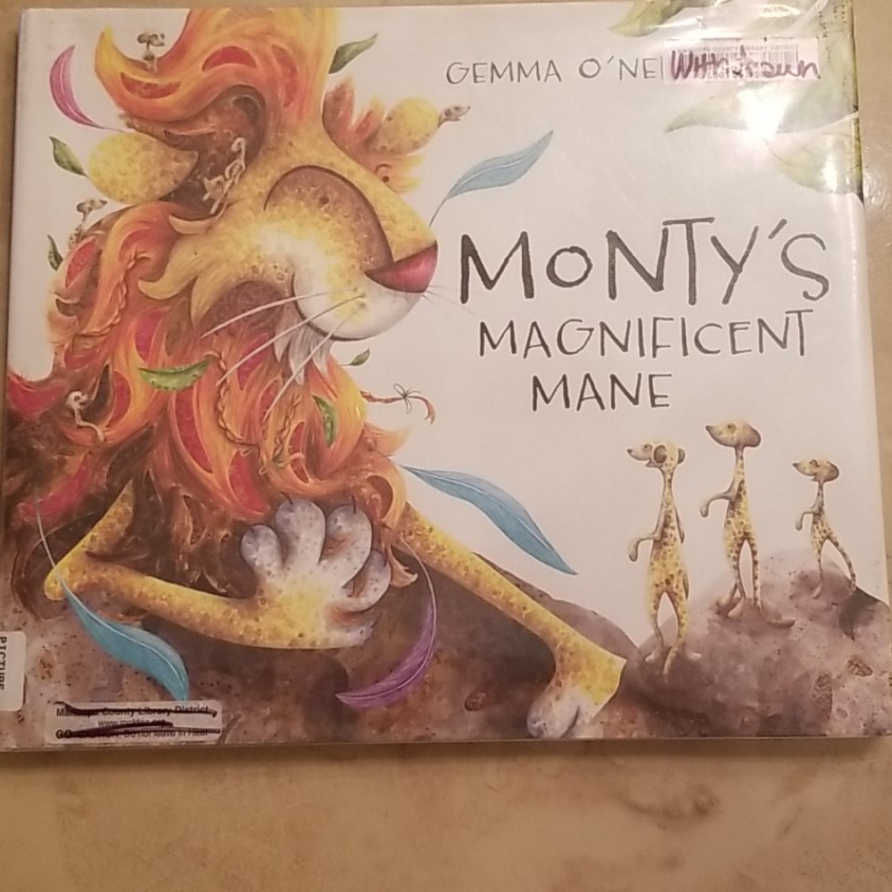 **SALE**Monty's Magnificent Mane Book